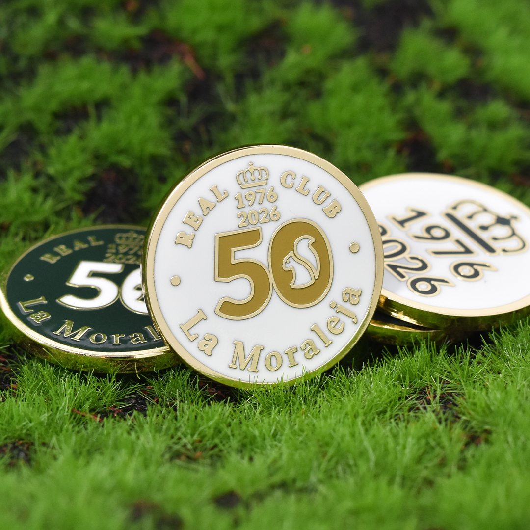 Ballmarker blanco dorado La Moraleja